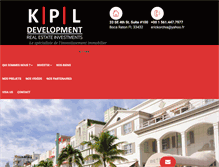 Tablet Screenshot of kpldevelopment.com